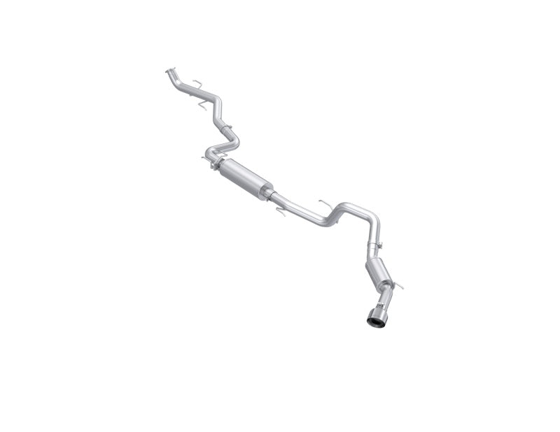 MBRP 2024 Toyota Tacoma T304 Stainless Steel 3in Cat-Back Single Side Exit - DTX Performance