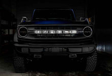 Load image into Gallery viewer, ORACLE Lighting Universal Illuminated LED Letter Badges Matte Wht Surface Finish - M on SUV grille, high performance car parts.