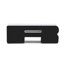 Load image into Gallery viewer, ORACLE Lighting Universal Illuminated LED Letter Badges - Matte Blk Surface Finish - R for performance car parts by DTX Performance