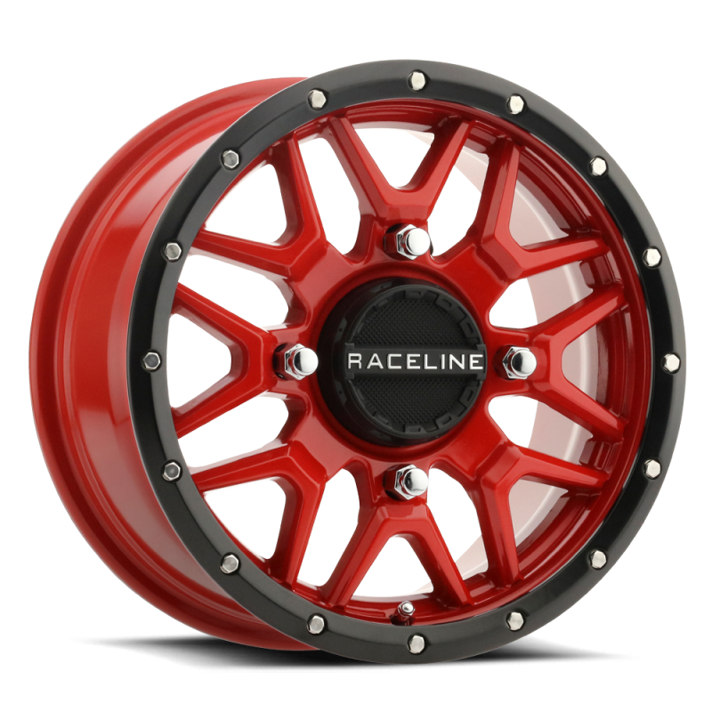 Raceline A94R Krank 14x7in red black wheel