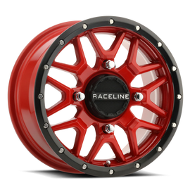 Raceline A94R Krank 14x7in red black wheel