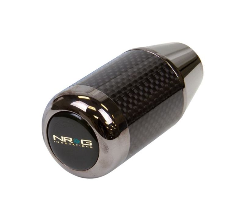 NRG Universal Fatboy Style Shift Knob w/Carbon Fiber Ring by DTX Performance