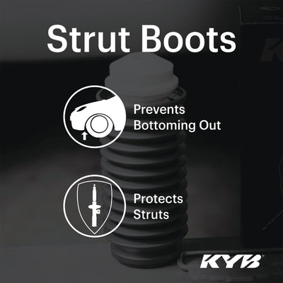 KYB Shocks & Struts Strut Boots Rear AUDI A3 2006-09 TT
