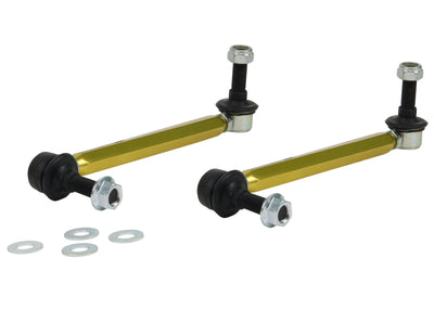 Whiteline Universal Sway Bar - Link Assembly Heavy Duty Adjustable 12mm Steel Ball/Ball Style for performance upgrades.