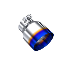 MBRP Universal Stainless Steel Dual Wall Tip 4.5in OD/3in Inlet/6.13in L - Performance Car Parts