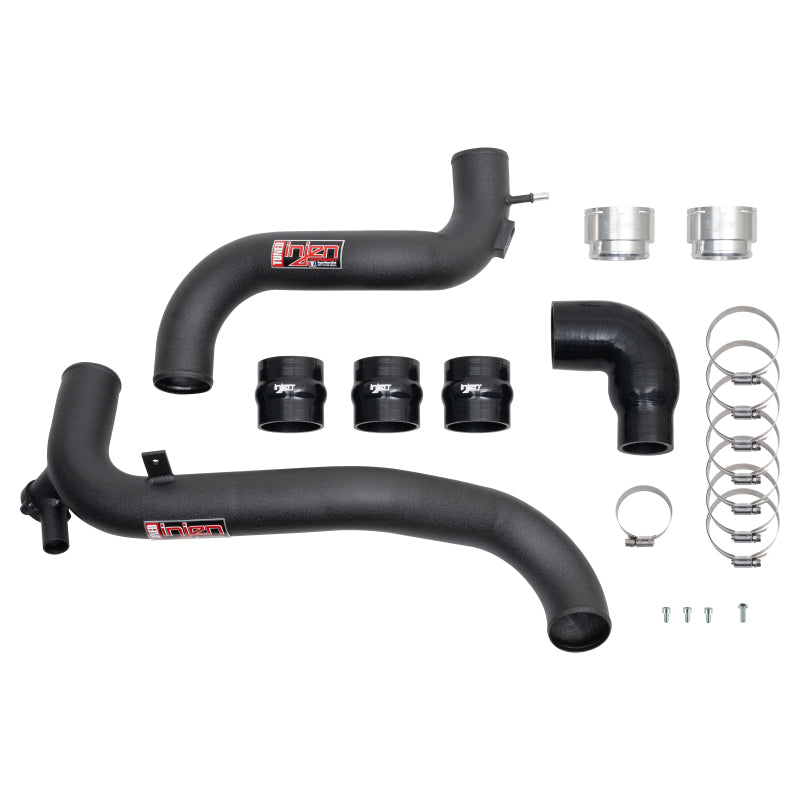 Injen 21-23 Ford Bronco L4-2.3L Turbo EcoBoost SES Intercooler Pipes Wrinkle Black - DTX Performance