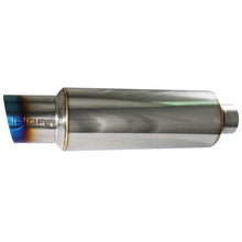 Load image into Gallery viewer, Injen 2 3/8 Universal Muffler w/Titanium burnt rolled Tip and stainless steel resonated inner wall - DTX Performance