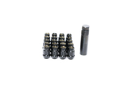 Wheel Mate Monster Lug 35 Short Lug Nut Set of 20 - Black 14x1.50, ideal for high performance cars and racing enthusiasts.