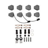 R1 00-03 Audi A8 Front Track/Street Pads & Hardware Kit
