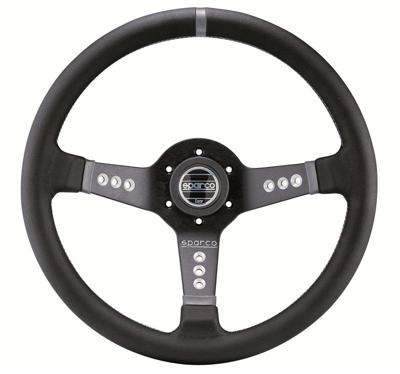 Sparco Steering Wheel L777 Suede Black, performance car parts, DTX Performance, tuning upgrades, racing suspension, aftermarket performance parts
