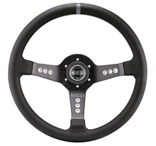 Load image into Gallery viewer, Sparco Steering Wheel L777 Suede Black, performance car parts, DTX Performance, tuning upgrades, racing suspension, aftermarket performance parts