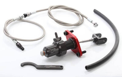 Clutch Masters 17-21 Honda Civic EX/Si 1.5L Turbo .75in Bore Master Cylinder Upgrade Kit - Red for performance car parts
