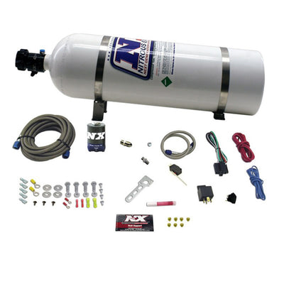 Nitrous Express Diesel Stacker 3 Nitrous Kit w/15lb Bottle for high performance upgrades