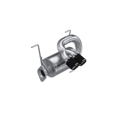 MBRP 22-23 Polaris RZR Pro R Single Slip-on Dual Outlet Performance Series by DTX Performance for racing and performance upgrades.