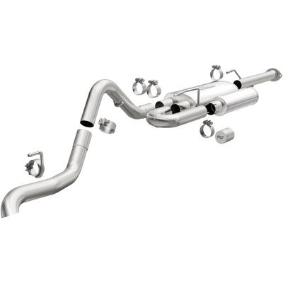 MagnaFlow Stainless Overland Cat-Back Exhaust 16-21 Toyota Tacoma for enhanced engine performance and tuning upgrades by DTX Performance.