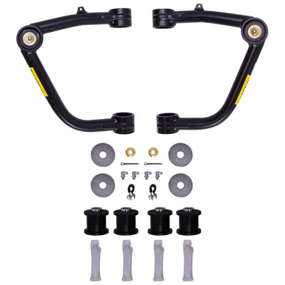 Bilstein 19-21 Chevrolet Silverado 1500 Front Upper Control Arm Kit for performance car upgrades, available at DTX Performance Shop.
