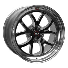 Load image into Gallery viewer, Weld S76 18x10 / 5x4.75in BP / 7.1in. BS Black Wheel (High Pad) - Non-Beadlock