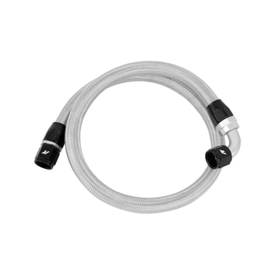 Mishimoto 3 Ft Stainless Steel Braided Hose w/ -10AN Fittings for high performance car parts, DTX Performance shop.