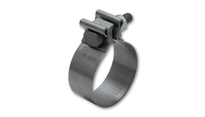 Vibrant SS Accuseal Exhaust Seal Clamp for 2.75in OD Tubing, 1in wide band; performance car parts, high performance auto parts, DTX Performance