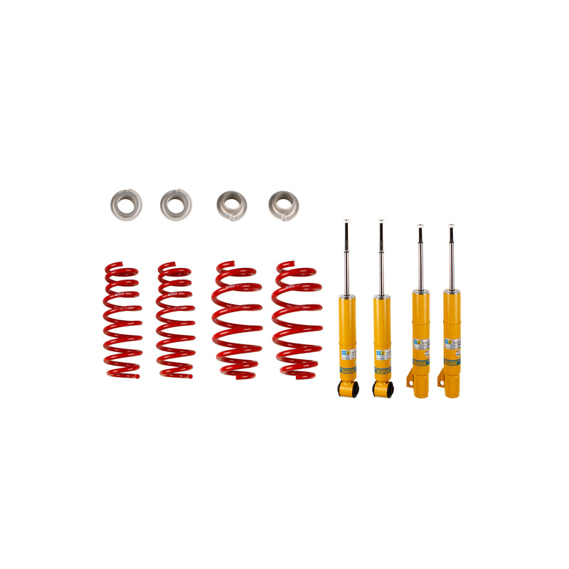 Bilstein B12 Pro-Kit 15-17 Mercedes-Benz C300 Front and Rear Suspension Kit - DTX Performance