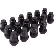 Load image into Gallery viewer, Raceline Conical Lug Nuts - 10mm x 1.25 - 16 Pack - Black, performance car parts from DTX Performance