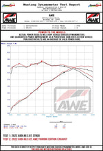 Load image into Gallery viewer, AWE Audi 2019-2023 C8 A6/A7 3.0T Touring Edition Cat-back Exhaust- Turn Downs - DTX Performance