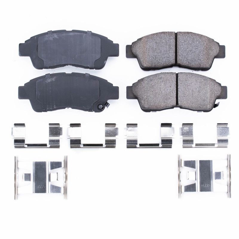 Power Stop 95-01 Ford Explorer Front Z17 Evolution Ceramic Brake Pads w/Hardware - DTX Performance