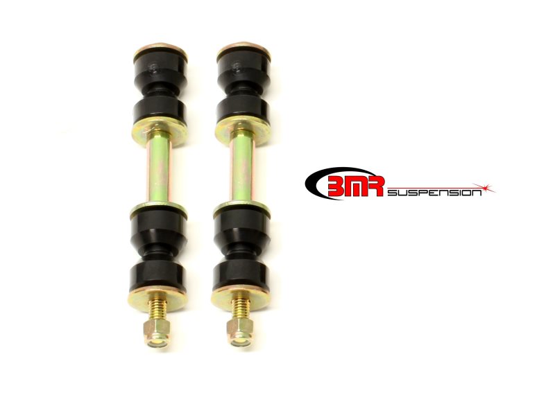 BMR 67-69 1st Gen F-Body 1.875in Front Sway Bar End Link Kit - Black - DTX Performance