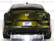 Load image into Gallery viewer, AWE Tuning 2021+ Cadillac CT4-V Blackwing SwitchPath Exhaust - Chrome Silver Tips with performance upgrade