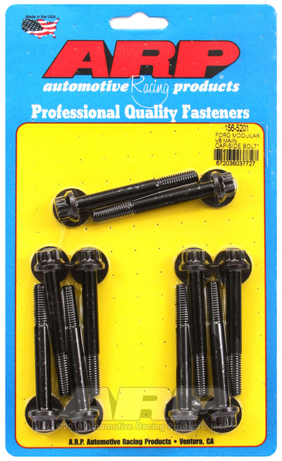 ARP Ford Modular V8 Main Cap-Side Bolt Early Cast Iron Block M8 Main Bolt Kit for performance car parts at DTX Performance