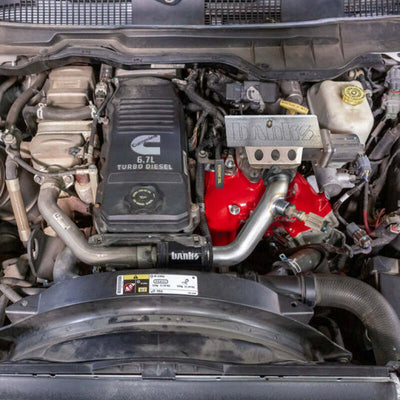 Banks Power 13-18 Dodge RAM 6.7L Monster-Ram Intake System under hood - performance car parts DTX Performance