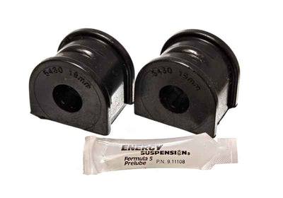 Energy Suspension 97-04 Chevy Corvette Black 19mm Rear Sway Bar Bushing Set - Reuse OE Brackets, performance car parts