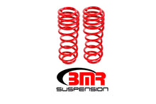 Load image into Gallery viewer, BMR 05-14 S197 Mustang GT/GT500 Rear Handling Version Lowering Springs - Red - DTX Performance