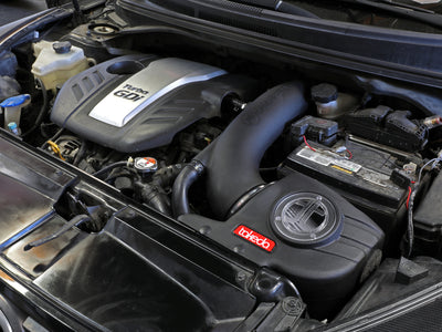 aFe Takeda Momentum 13-17 Hyundai Veloster Pro DRY S Cold Air Intake System installed