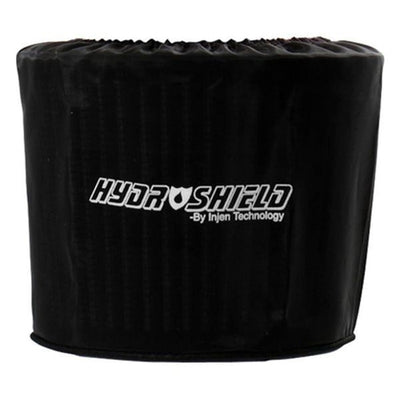 Injen Black Water Repellant Pre-Filter fits X-1015 X-1018 in black with Hydroshield logo, for high performance cars from DTX Performance.
