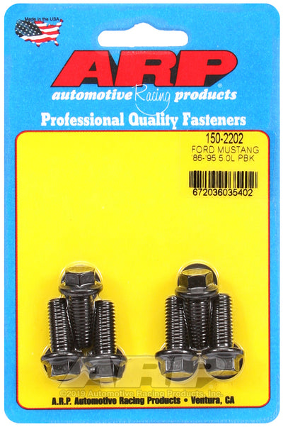 ARP 86-95 Ford Mustang Pressure Plate Bolt Kit for performance car parts, DTX Performance, veteran owned shop, engine upgrades.