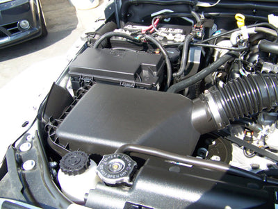 K&N 07-10 Jeep Wrangler 3.8L V6 Drop In Air Filter in engine bay, DTX Performance high performance upgrades