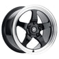 Forgestar D5 18x10 / 5x120.65 BP / ET+25 / 6.5in BS Gloss Black Machined Wheel