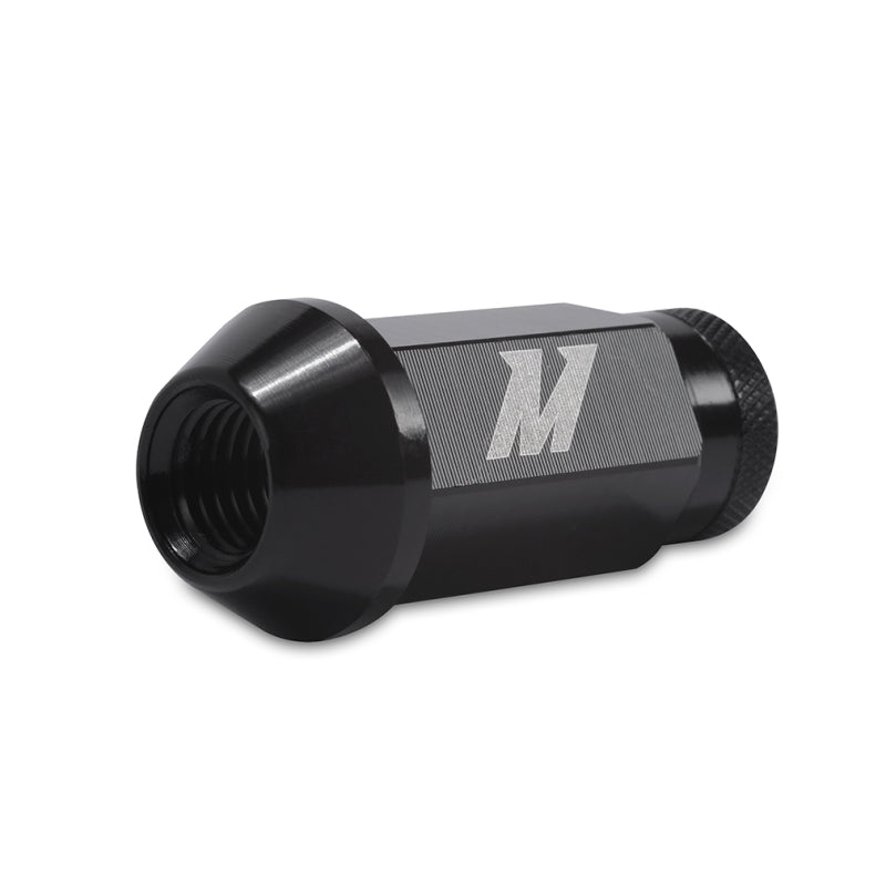 Mishimoto Aluminum Locking Lug Nuts M12x1.25 20pc Set Black - High performance car parts from DTX Performance