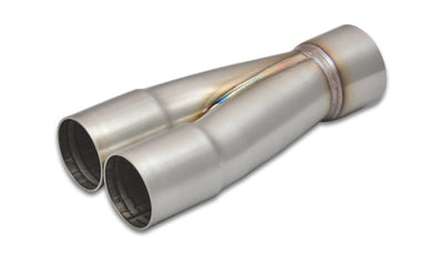 Vibrant 2-1 SS Merge Collectors (1-3/4in Inlet Slipover ID 2in Outlet OD) - Sold Individually, performance car parts