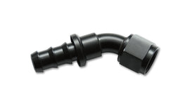 Vibrant -4AN Push-On 45 Deg Hose End Fitting - Aluminum, performance car parts, DTX Performance, high performance auto parts