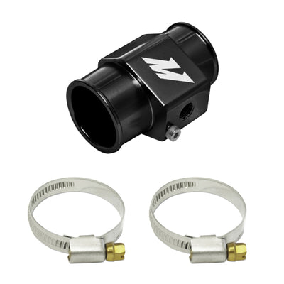 Mishimoto Water Temp. Sensor Adapter 38mm Black for performance upgrades by DTX Performance, high performance auto parts, tuning upgrades.