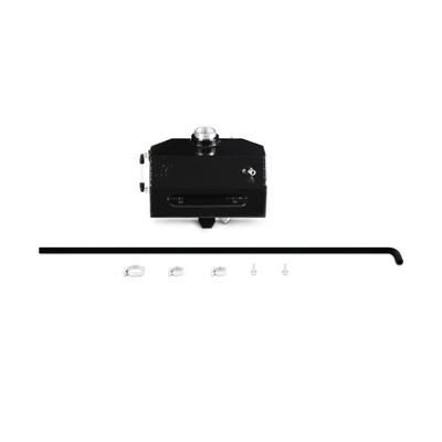 Mishimoto 2015 Ford Mustang EcoBoost / 3.7L / 5.0L Aluminum Coolant Expansion Tank - Black for performance car tuning by DTX Performance