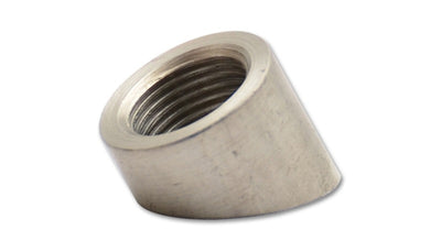 Vibrant 30 Degree Angled Oxygen Sensor Weld Bung T304 SS M18 x 1.5 Thread - 1 Piece for performance car parts