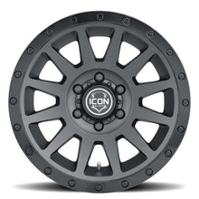Load image into Gallery viewer, ICON Compression 17x8.5 6x5.5 25mm Offset black wheel - performance car parts by DTX Performance