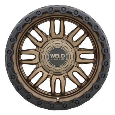 Weld Off-Road Swift 17x9in - 6x135 / 6x139.7 BP - ET-12 - 106.1mm CB Satin Bronze Wheel & Black Ring