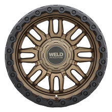 Load image into Gallery viewer, Weld Off-Road Swift 17x9in - 8x165.1 BP - ET-12 - 125.1mm CB - Satin Bronze Wheel &amp; Black Ring