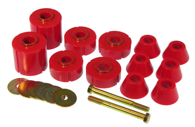 Prothane 73-80 GM Body Mount 12 Bushing Kit - Red, perfect for performance car parts, high performance upgrades - DTX Performance