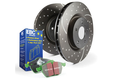 EBC S10 Brake Pad and Rotor Kit for performance car tuning and high performance brakes, DTX Performance veteran owned performance shop.