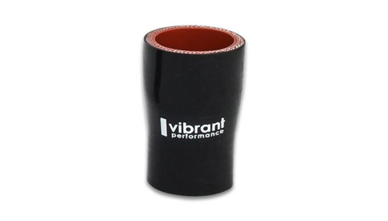 Vibrant 4 Ply Reducer Coupling 1.25in x 1.50in x 3in Long (BLACK), high performance auto parts, DTX Performance